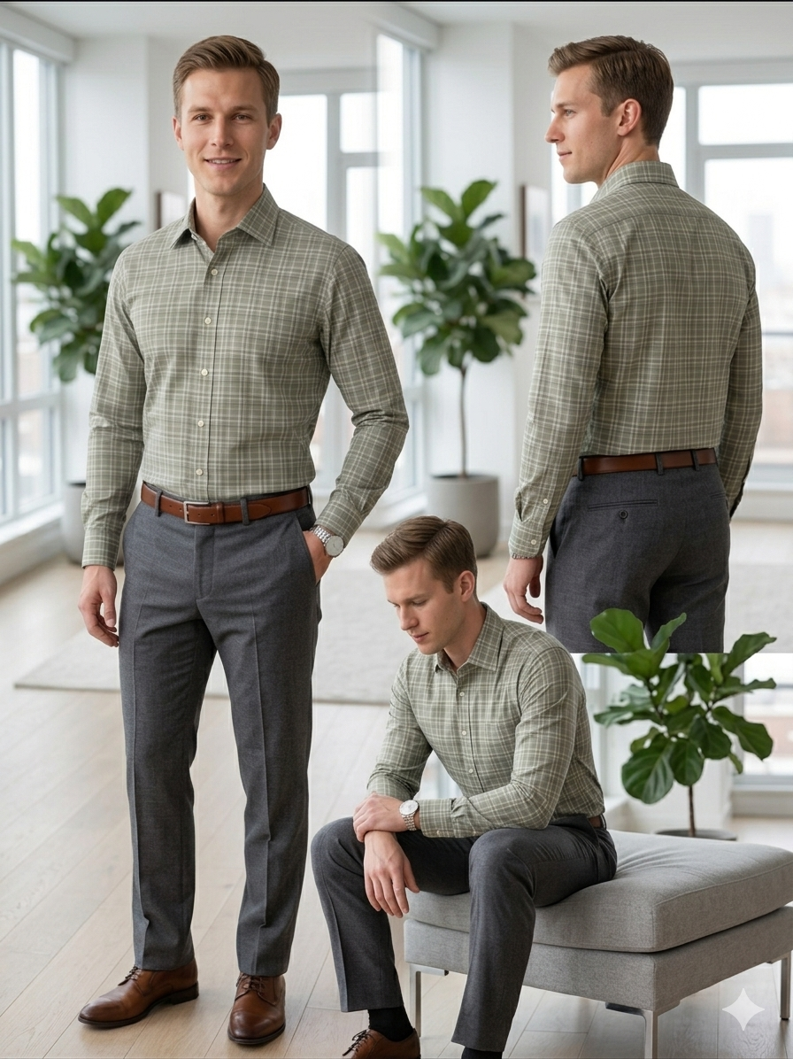 Check cotton shirt