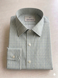 Checkered cotton shirt