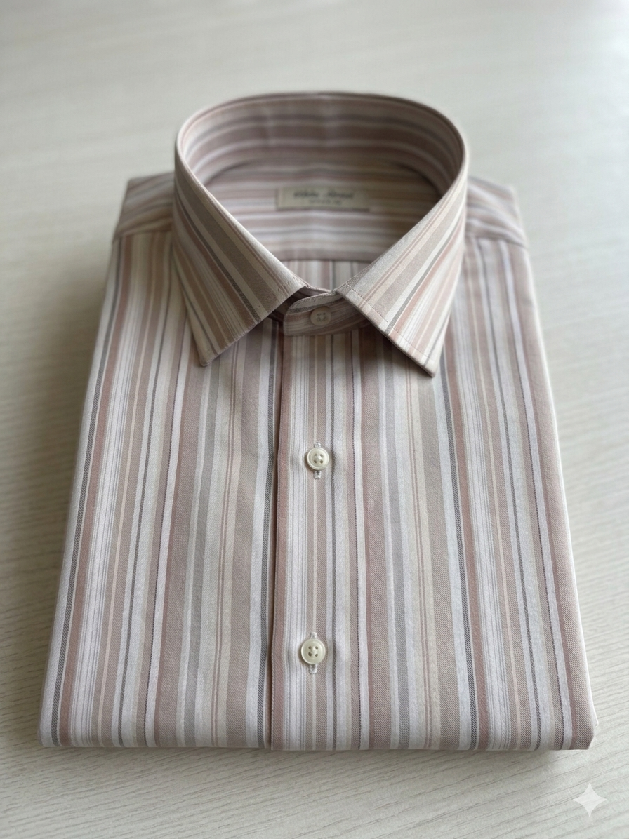 Stripped cotton shirt