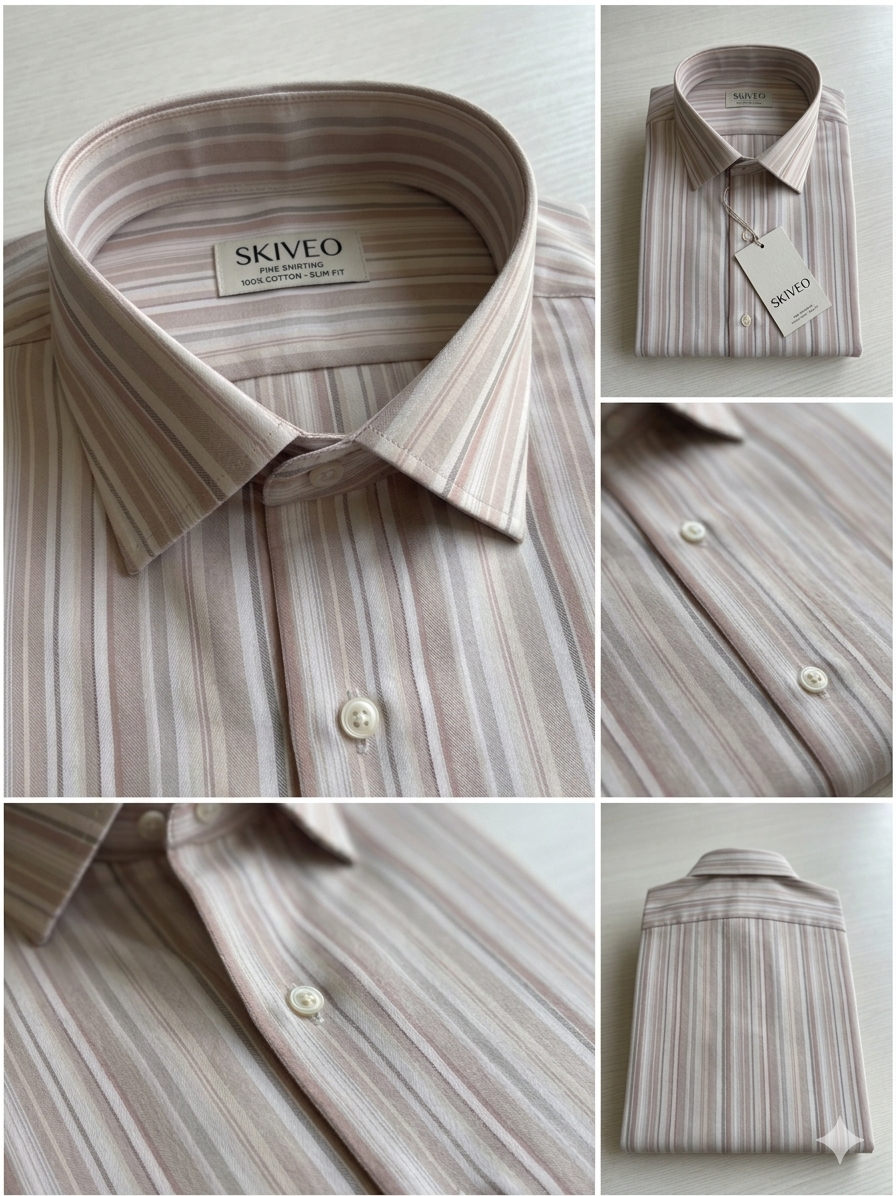 Stripped cotton shirt